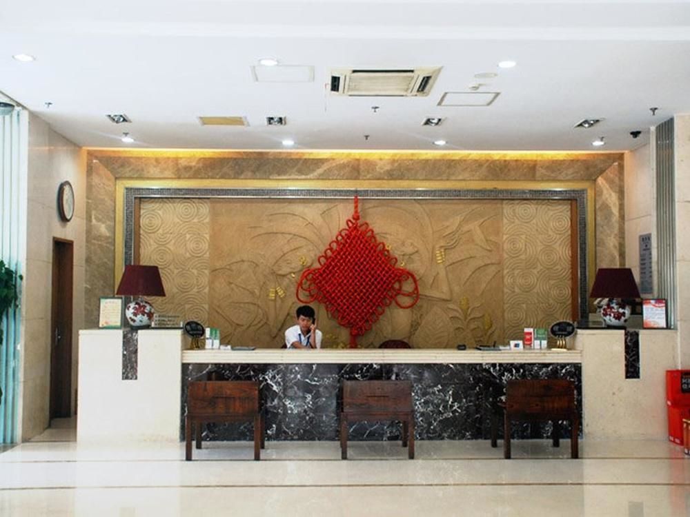 Jinan Hairun International Business Hotel Bagian luar foto