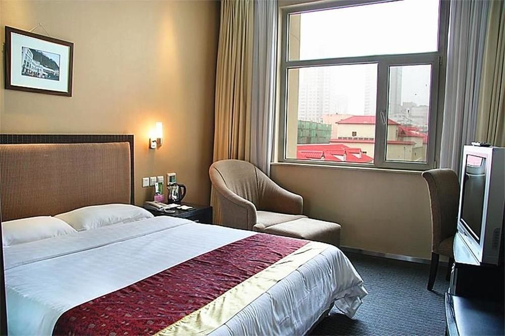 Jinan Hairun International Business Hotel Bagian luar foto
