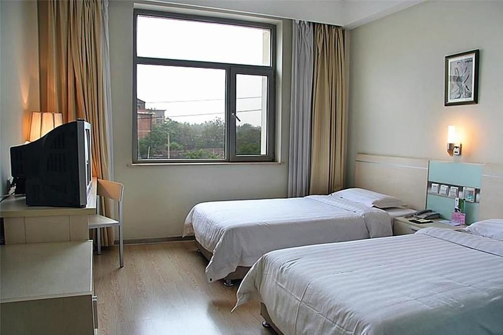 Jinan Hairun International Business Hotel Bagian luar foto